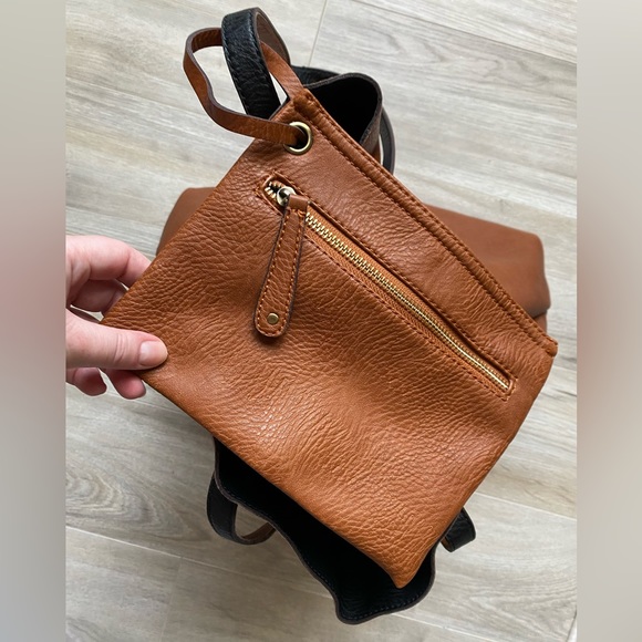 American Eagle Floppy Brown Shoulder Bag - Picture 6 of 7